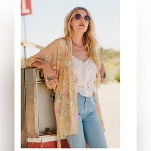 Spell Sundancer Kimono Peach